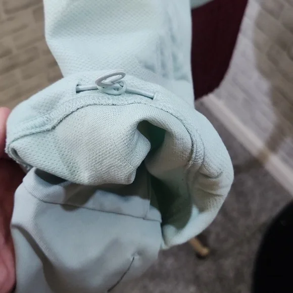 Womens Adidas Logo Jacquard Half Zip Sweatshirt - Picture 5 of 11